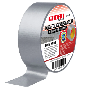 REF: GD-3195 FITA SILVER TAPE 4,8CM X 10 METROS