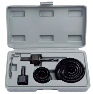 REF: GD-3028 JOGO DE SERRA COPOS COM 11 PEÇAS NA MALETA