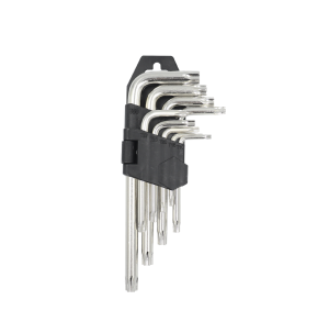 REF: GD-3057 JOGO CHAVE TORX 9 PEÇAS PROFISSIONAL PEQUENA