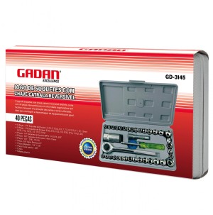 REF: GD-3145 JOGO DE CHAVE CATRACA C/ 40 PCS