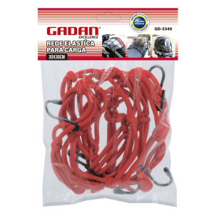 REF: GD-3340 ELÁSTICO ARANHA P/ MOTO 30X30CM