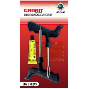 REF: GD-3095 KIT REPARO DE PNEUS 8 PEÇAS