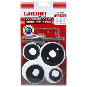 REF: GD-3027 JOGO DE SERRA COPOS C/ 6 PEÇAS