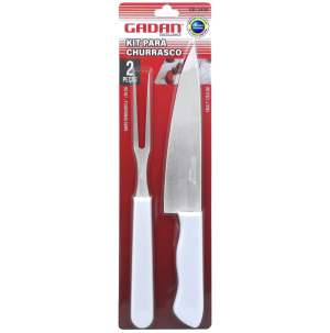 REF: GD-3420 KIT CHURRASCO C/ 2 PEÇAS