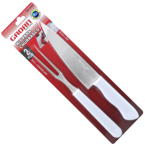 REF: GD-3420 KIT CHURRASCO C/ 2 PEÇAS