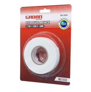 REF: GD-3500 FITA ADESIVA DUPLA FACE 1,7CM X 2,7M