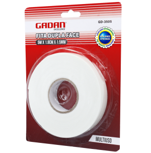 REF: GD-3505 FITA ADESIVA DUPLA FACE 1,7CM X 5M