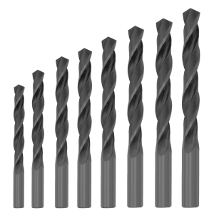 GD-3760 - CONJUNTO COM 8 PEÇAS DE BROCAS PARA FURAR METAL 3/4/5/6/7/8/9/10MM