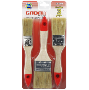 GD-3645 - CONJUNTO COM 3 PEÇAS DE PINCÉIS