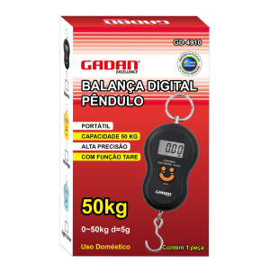 GD-4910 - BALANÇA PENDULO PORTÁTIL DIGITAL 50 KG