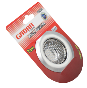 GD-5055 -  RALO DE AÇO INOXIDÁVEL PARA PIA 7CM