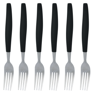 GD-4100 - KIT COM 6 GARFOS DE MESA - CABO PLÁSTICO