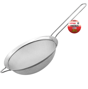 GD-4230 - PENEIRA DE AÇO INOXIDÁVEL 18CM