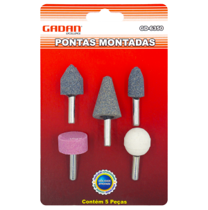 GD-6350 - JOGO DE PONTAS MONTADAS 5 PEÇAS