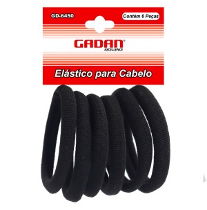 GD-6450 - PACOTE DE ELÁTICOS PARA CABELO C/ 72 PCS