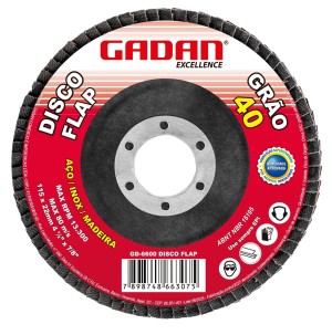 GD-6600 - DISCOS FLAP GÃO 40