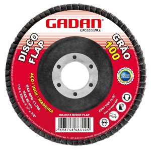 GD-6615 - DISCOS FLAP GÃO 100