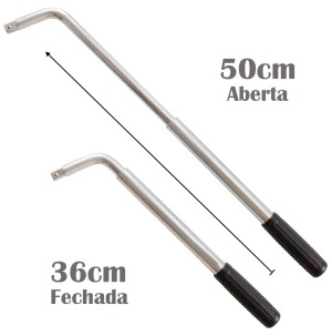 GD-6640 - CHAVE DE RODA TELESCÓPICA