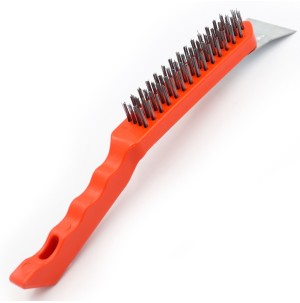 GD-6485 - ESCOVA DE AÇO COM RASPADOR