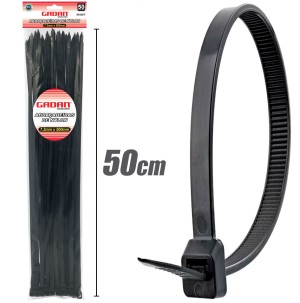 GD-3277 ABRACADEIRAS REFORÇADAS 7.2X500MM PAC C/ 50 PCS