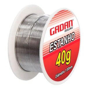 GD-6775 - ESTANHO PARA SOLDA 1.0MM 40G